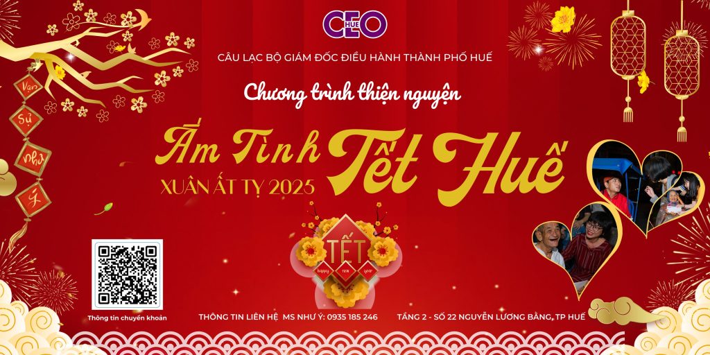 chương trình thiện nguyện Ấm tình Tết Huế - Xuân Ất tỵ 2025