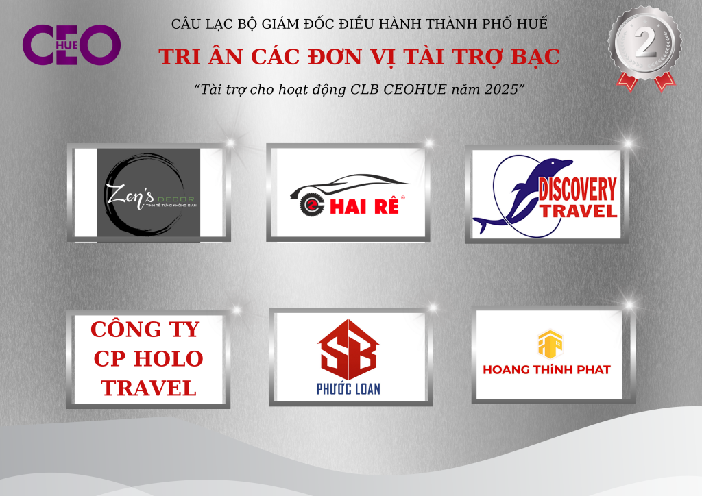 Các đơn vị tài trợ bạc