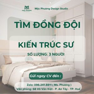 tuyển dụng kiến trúc sư