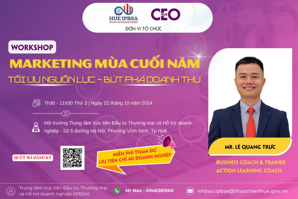 Workshop Marketing mùa cuối năm