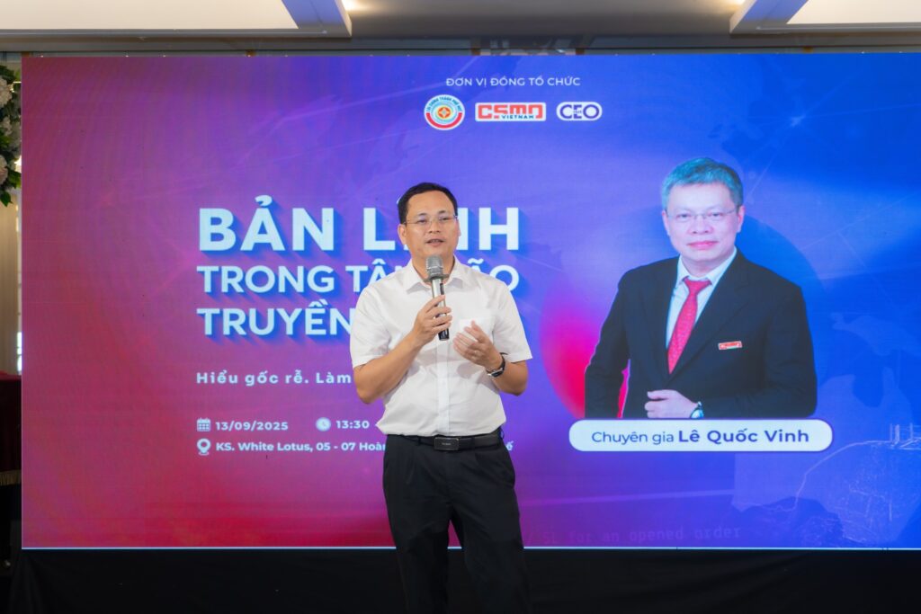 Hội thảo bãn lĩnh trong tâm bão truyền thông