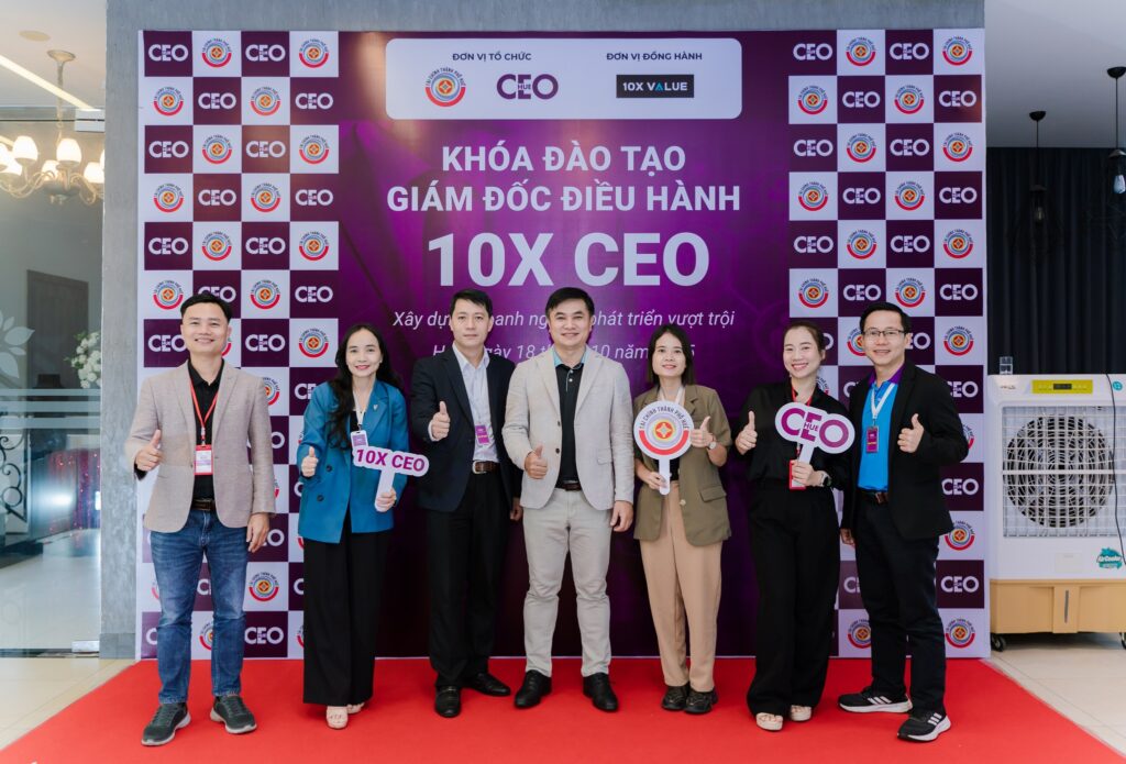 khóa đào tạo giám đốc điều hành 10X CEO