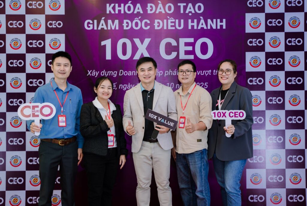 khóa đào tạo giám đốc điều hành 10X CEO