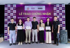 bế giảng khóa đào tạo 10x ceo
