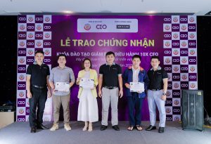 bế giảng khóa đào tạo 10x ceo