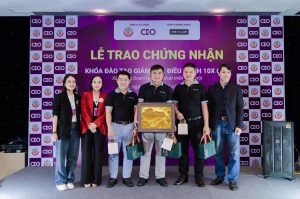 bế giảng khóa đào tạo 10x ceo