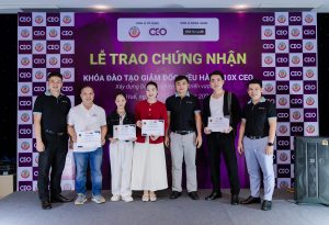 bế giảng khóa đào tạo 10x ceo